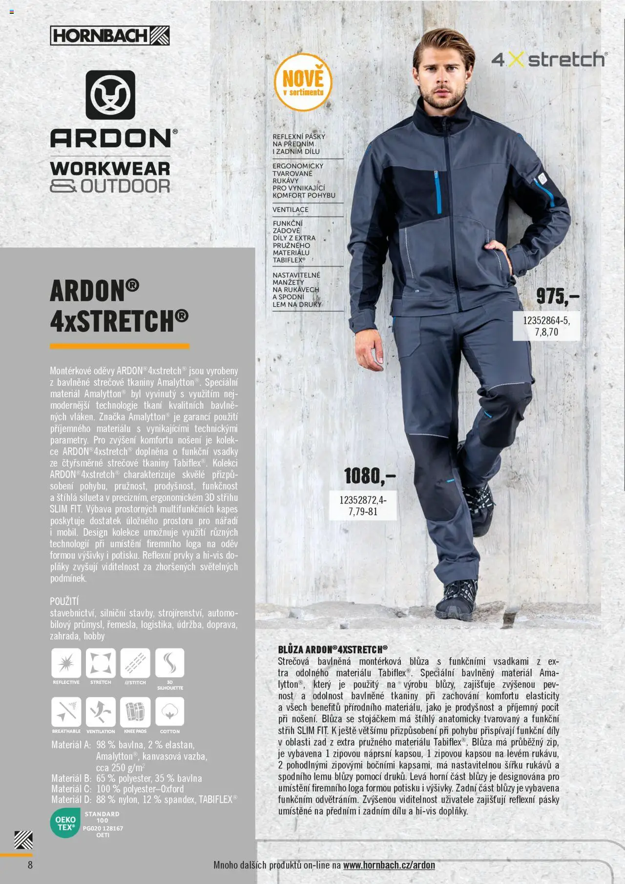 HORNBACH katalog - Pracovní oblečení od 12.04.2025 | Strana: 8 | Produkty: Nářadí
