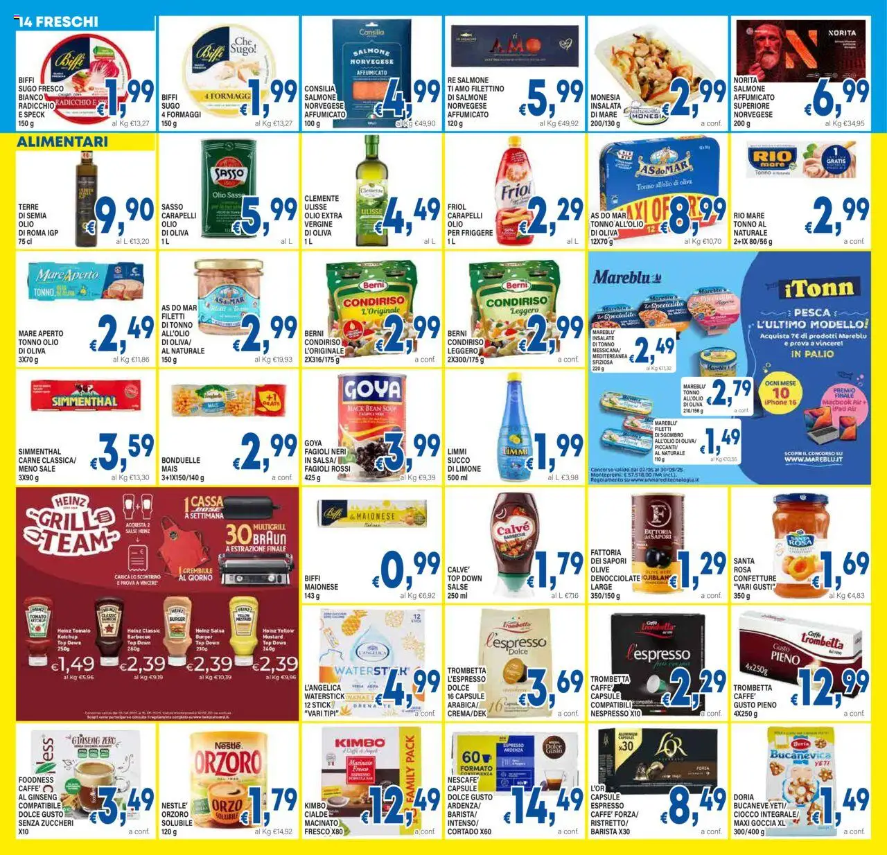 Volantino DEM del 06.08.2025 | Pagina: 14 | Prodotti: Speck, Limone, Tonno, Mais
