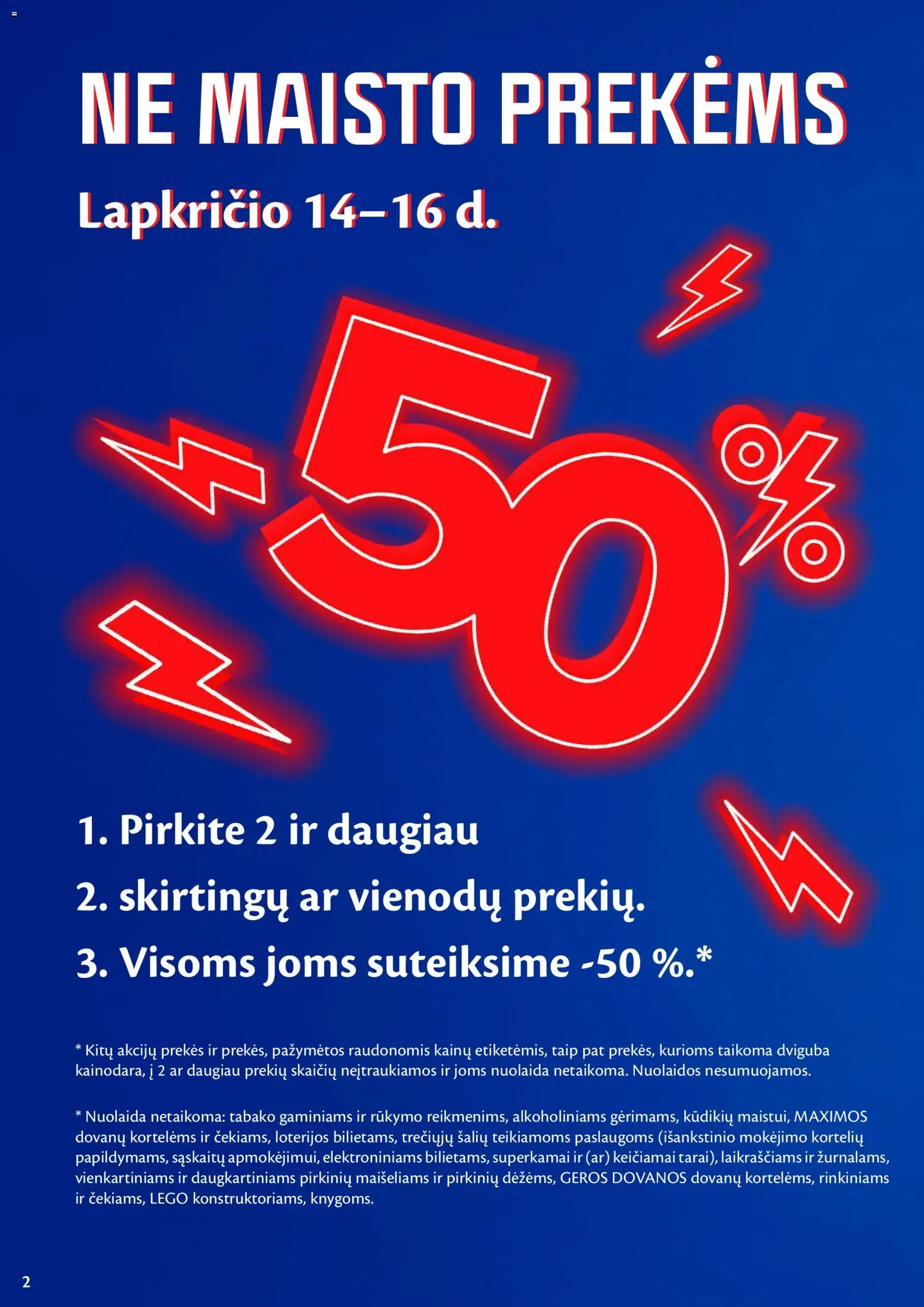 MAXIMA akcijos nuo 11.11.2025 | Puslapis: 2