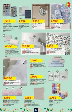 Auchan - Regresso às Aulas │ válido de 06.08.2025 | Página: 20 | Produtos: Algodão, Jogo de cama, Lençol, Toalha de mesa