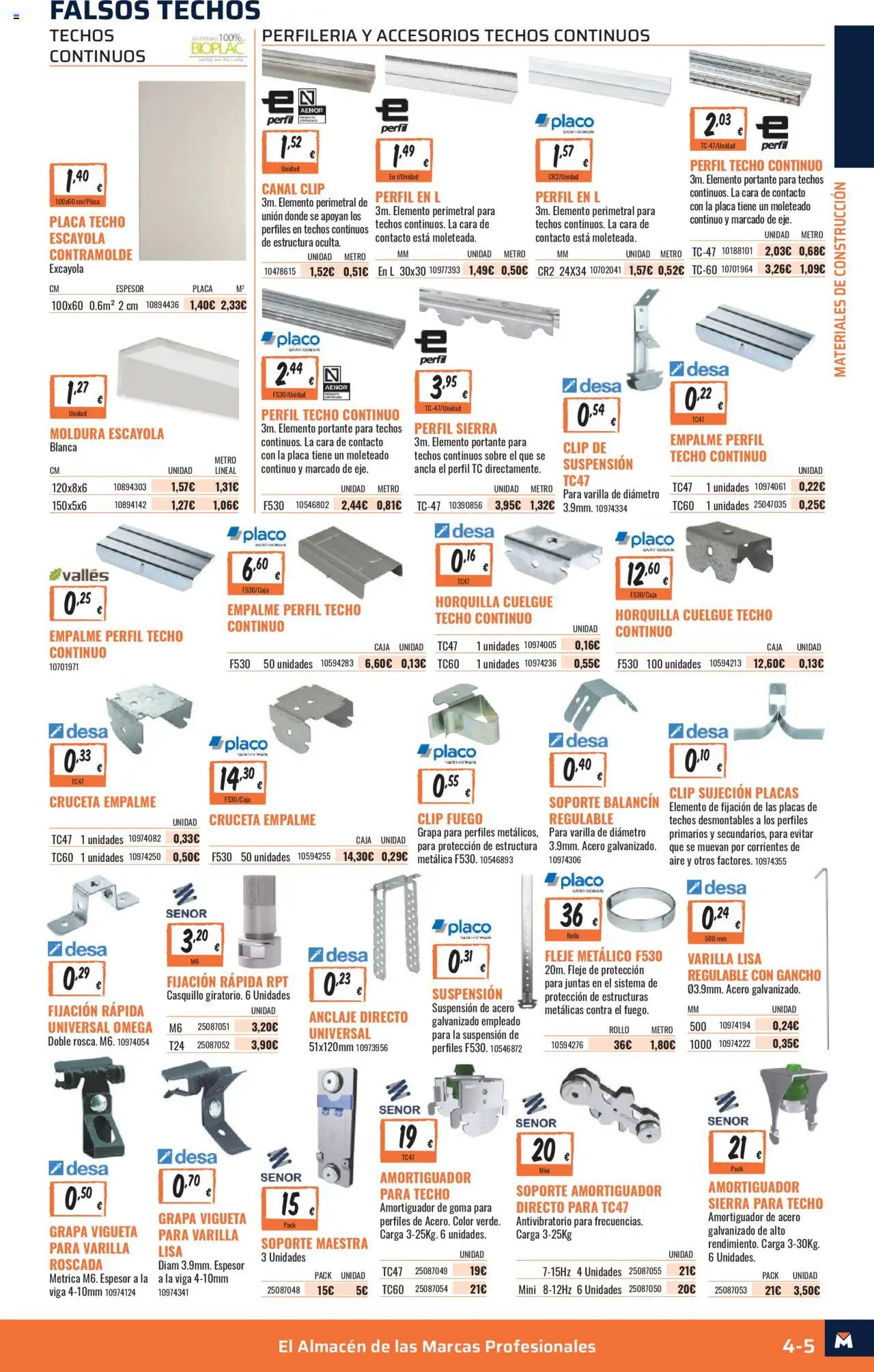 Obramat - Alicante  │ válido desde el 10.10.2025 | Página: 5 | Productos: Horquilla, Caja