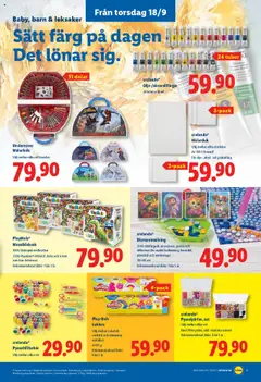 Lidl reklamblad aktuell från 15.09.2025 | Sida: 24 | Produkter: Set, Penna