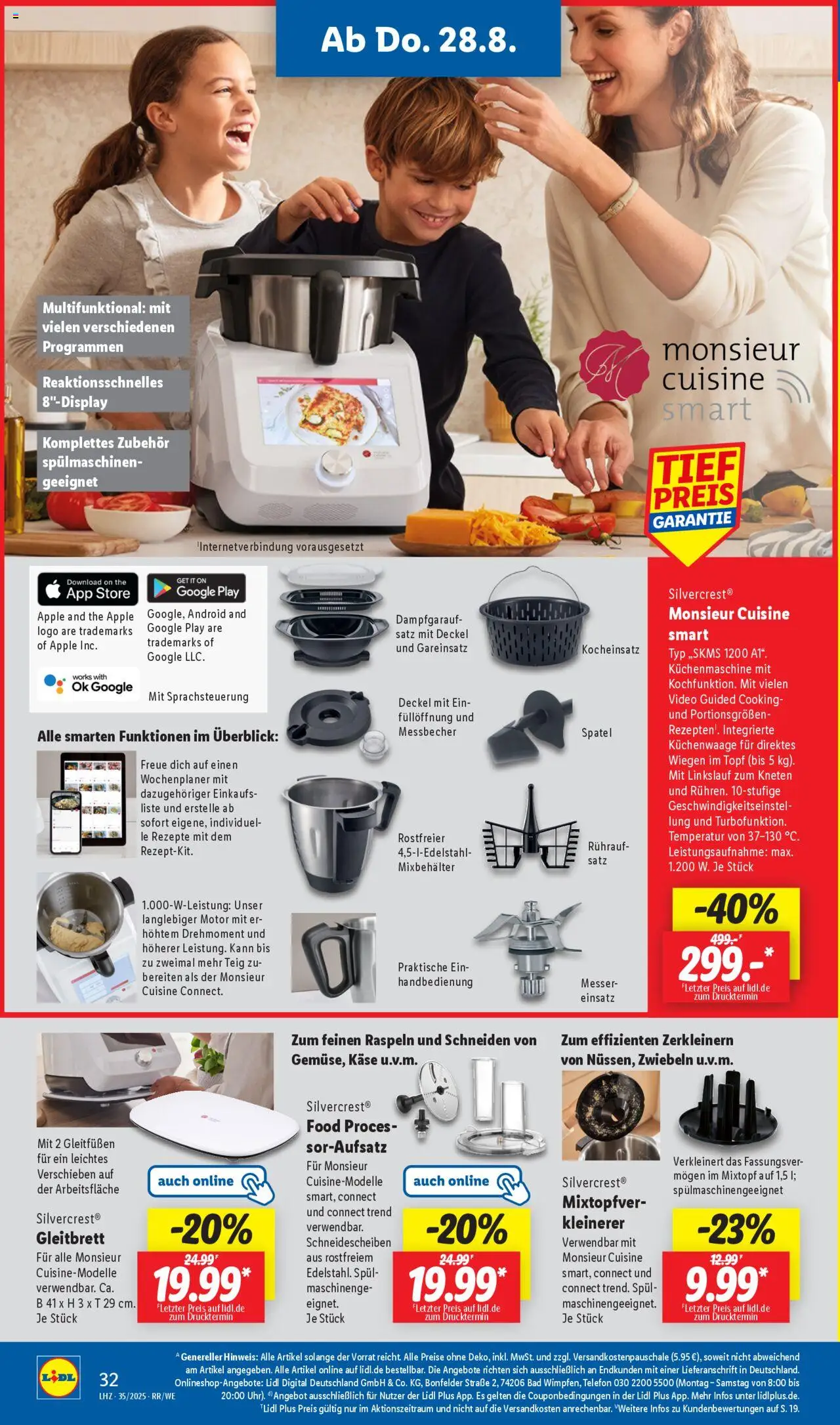 Lidl Prospekt Düsseldorf	 - gültig ab dem 25.08.2025 | Seite: 20 | Produkte: Käse, Bad, Apple, Telefon