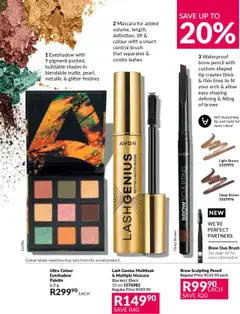 Avon specials catalogue – valid from 01.10.2025 | Page: 51 | Products: Arch, Light, Brush, Mascara