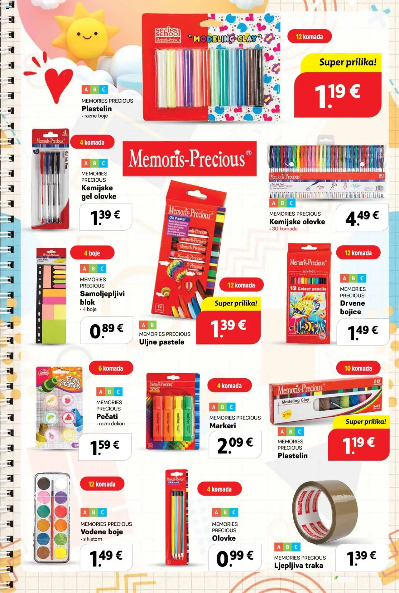 Plodine katalog | vrijedi od 13.08.2025 | Stranica: 17 | Proizvodi: Vodene boje, Plastelin