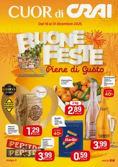 Anteprima del volantino CRAI Cuor di Crai catalogo valido a partire dal 18.12.2025