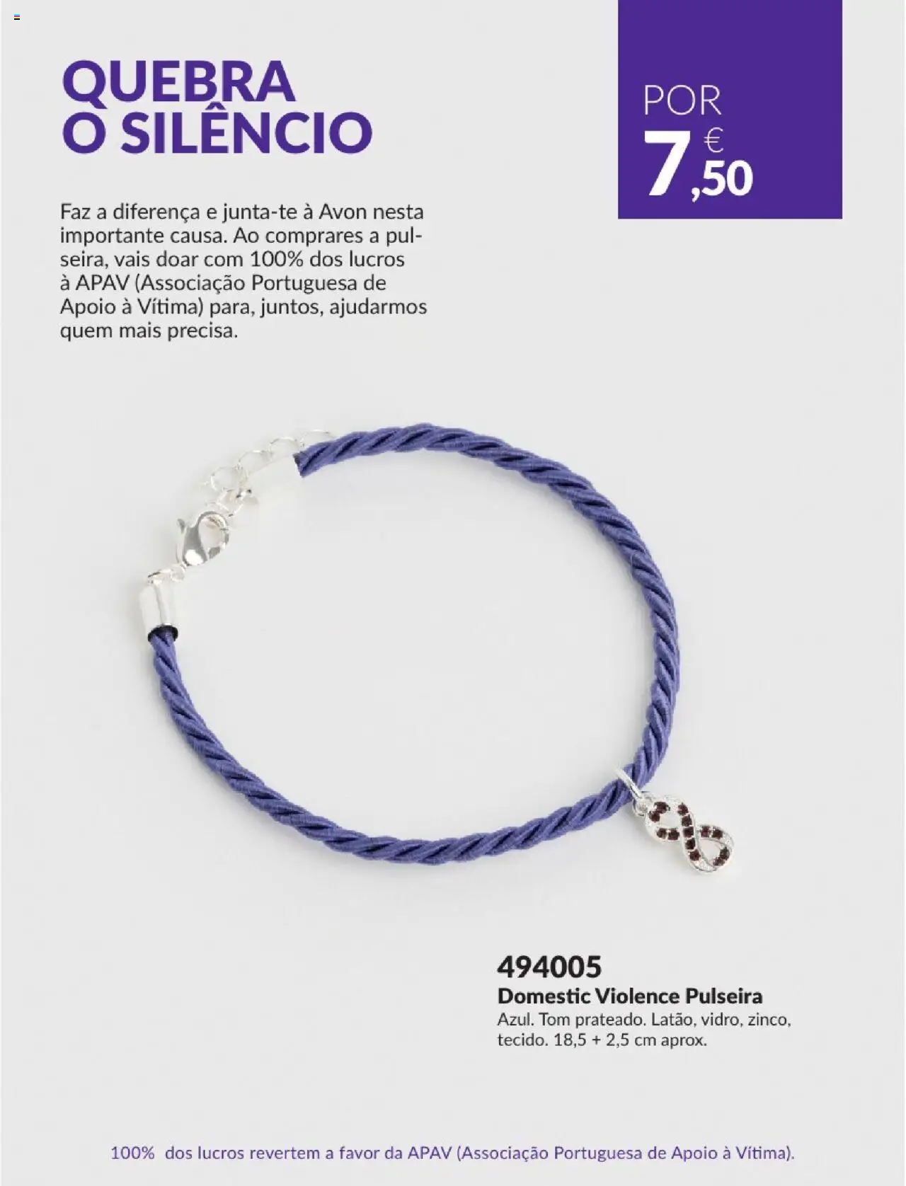 Avon - Conhece o teu corpo │ válido de 01.08.2025 | Página: 14 | Produtos: Pulseira