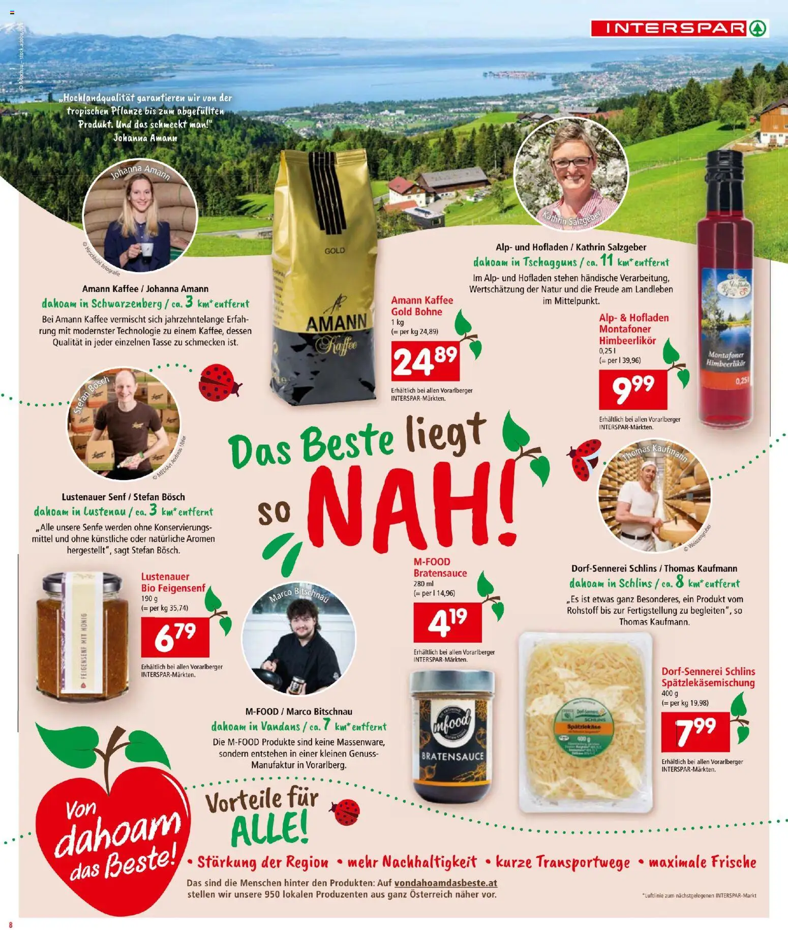 Interspar Flugblatt gültig ab 26.02.2026 | Seite: 8 | Produkte: Kaffee