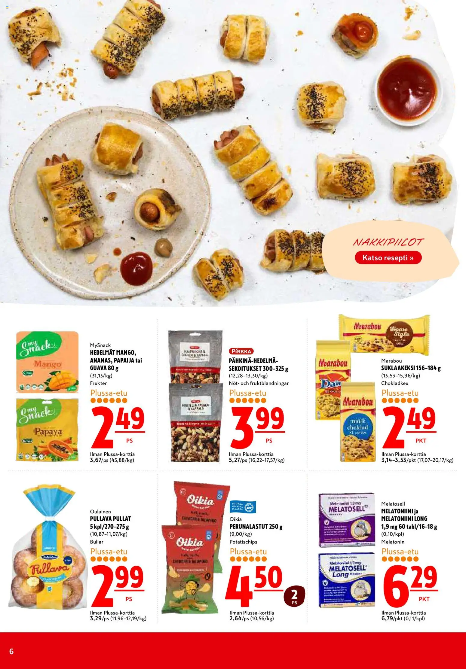 K-Citymarket tarjoukset – voimassa 02.03.2026 alkaen | Sivu: 6 | Tuotteet: Mango, Papaija, Guava