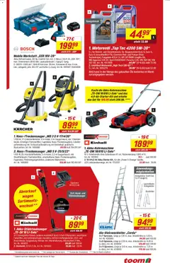 Toom Baumarkt Prospekt 	 ab 31.01.2026 gültig | Seite: 3 | Produkte: Top, Bosch, Koffer, Ladegerät