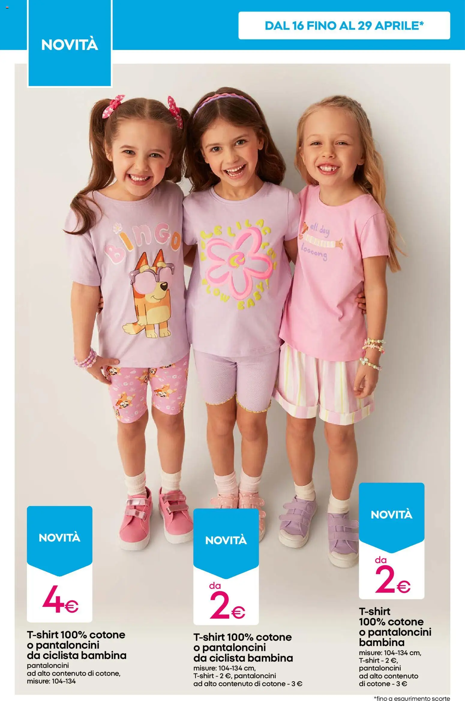 Volantino Pepco del 16.04.2026 | Pagina: 10 | Prodotti: Pantaloncini