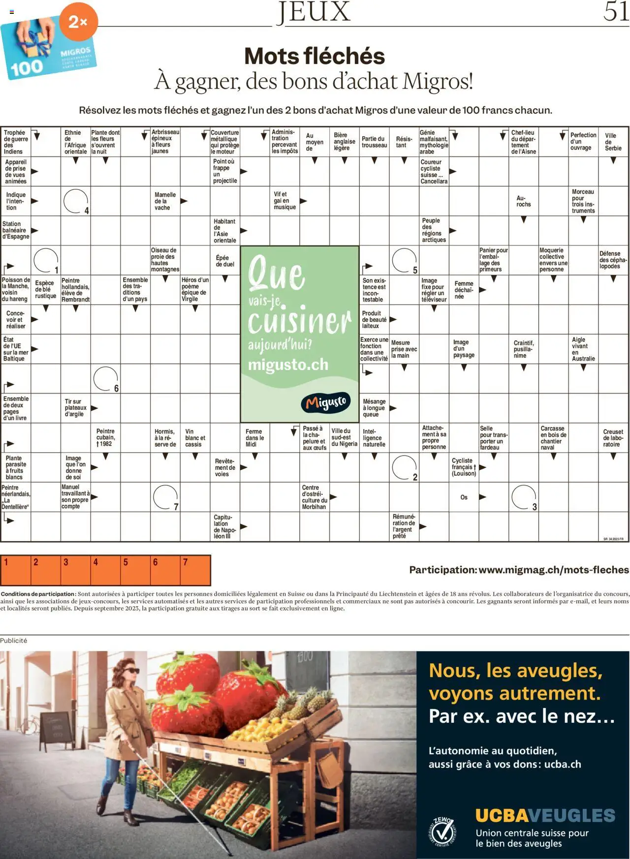 Migros - Magazin FR ab 18.08.2025 | Seite: 51