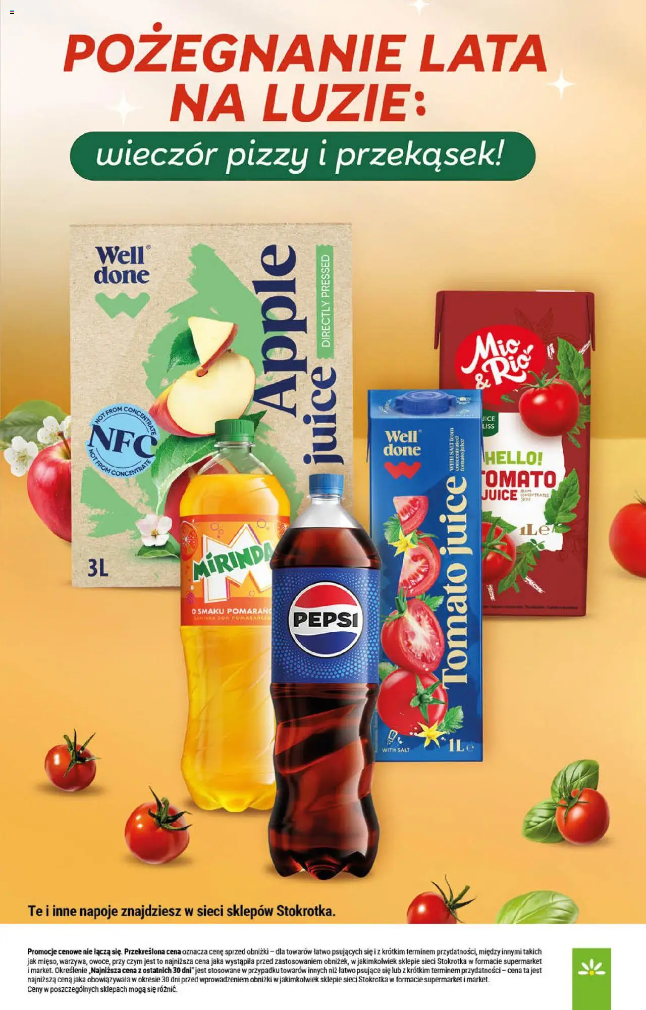 Stokrotka Gazetka od 21.08.2025 | Strona: 14 | Produkty: Stokrotka, Napoje, Pepsi
