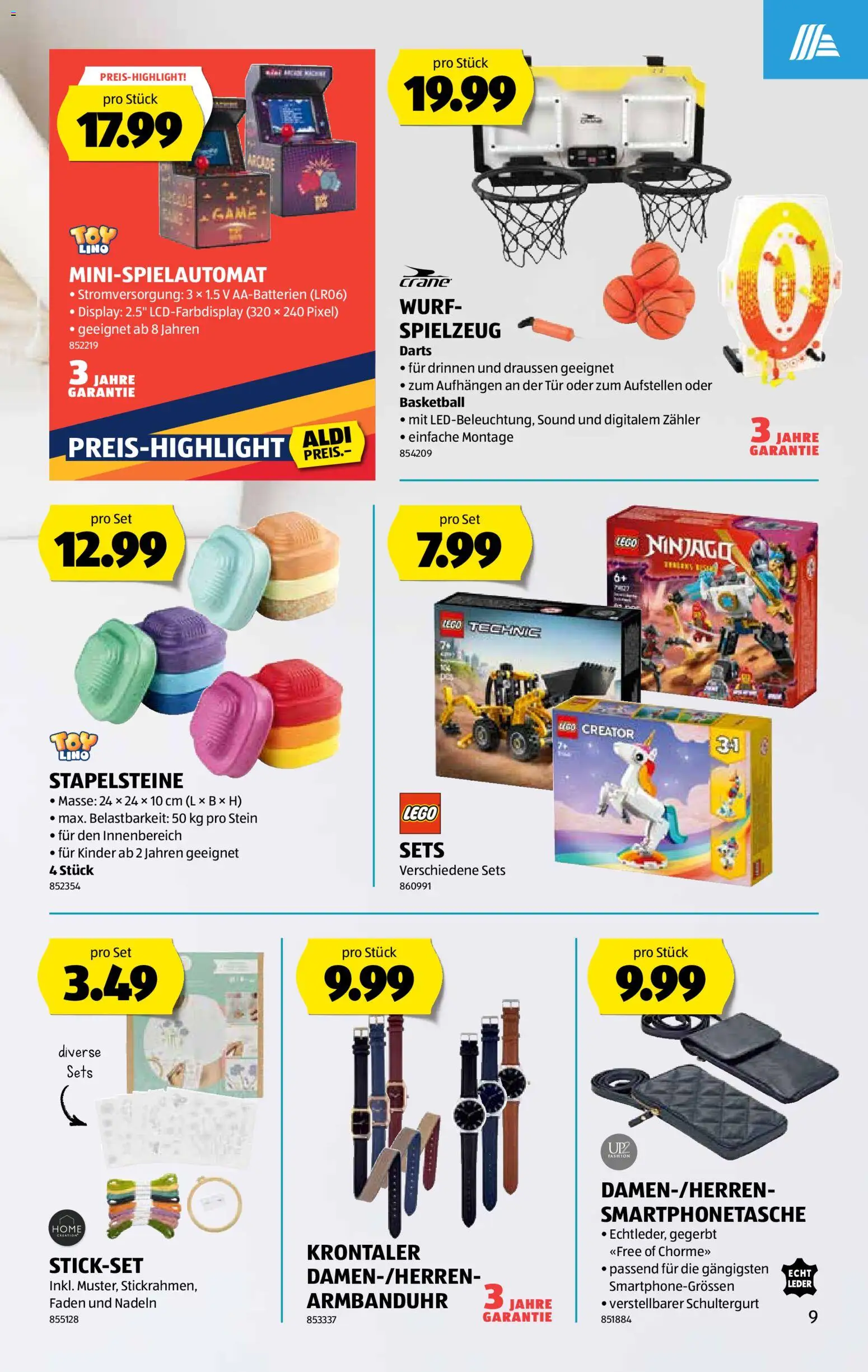 Aldi Aktionen – gültig ab 29.01.2026 | Seite: 10 | Produkte: Basketball