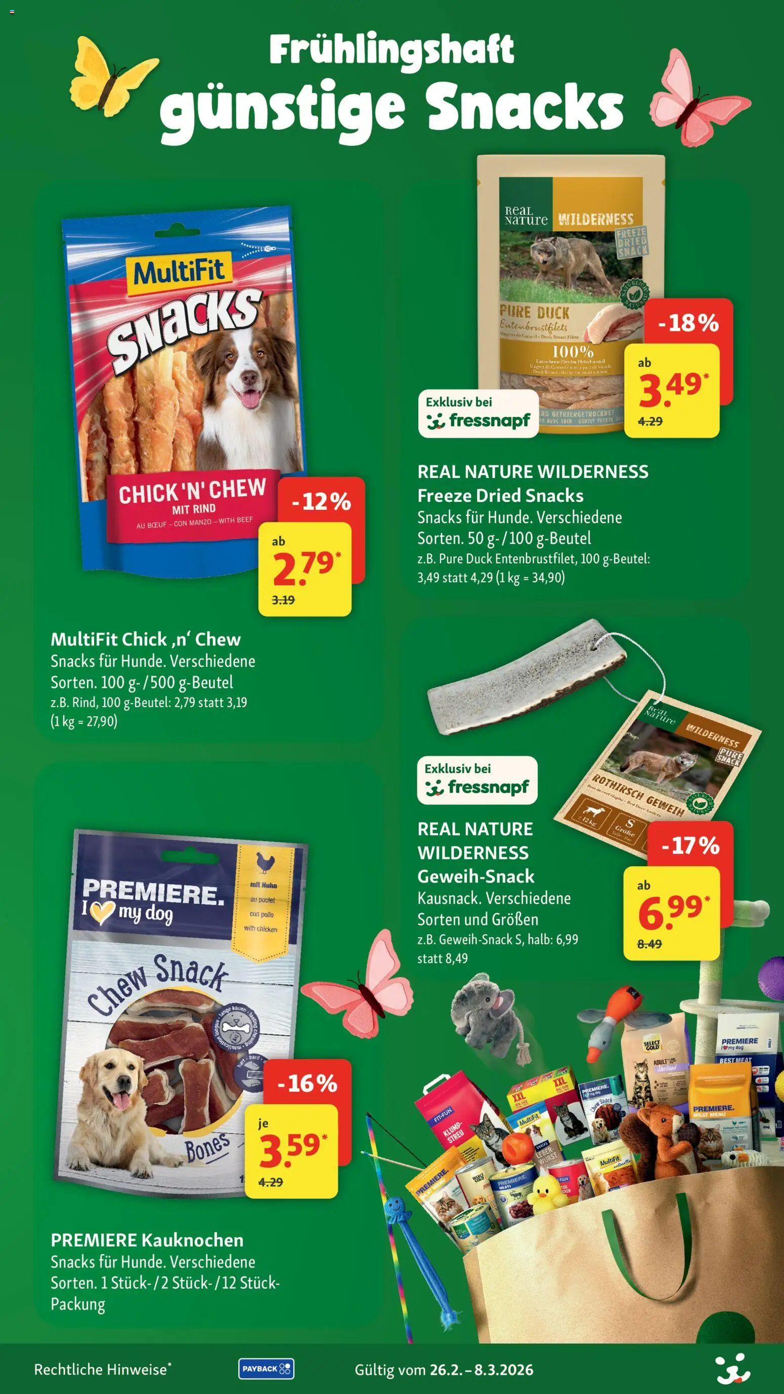 Fressnapf Prospekt – gültig ab 26.02.2026 | Seite: 15 | Produkte: Wurst