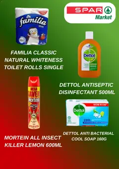 Offer preview "Spar Catalogue" | Page: 5 | Products: Soap, Toilet, Lemon