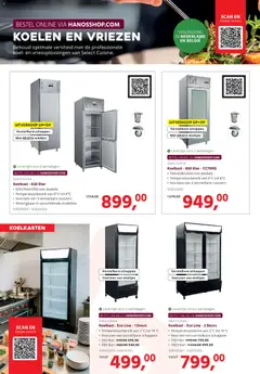 Hanos folder - Shop folder - Voorbeeld van een folder van Hanos, geldig van 23.03.2026 | Pagina: 6 | Producten: Koelkast