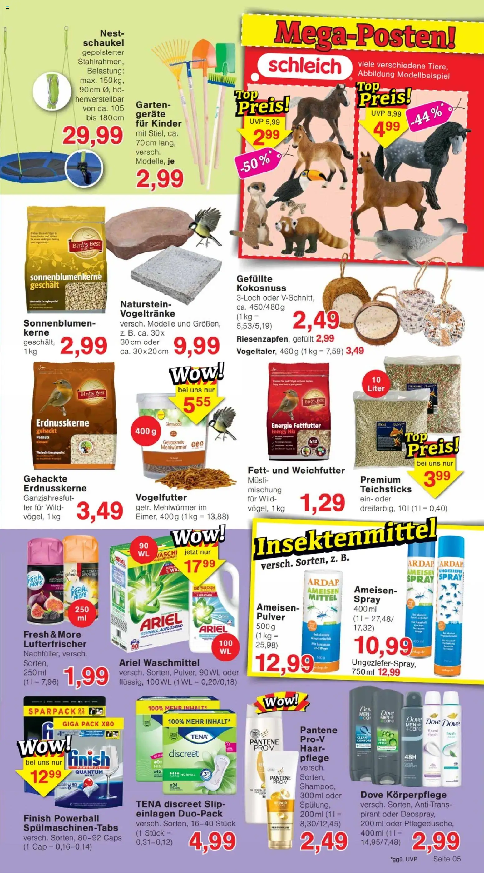 Jawoll Prospekt – gültig ab 23.03.2026 | Seite: 5 | Produkte: Energy, Ariel, Finish, Waschmittel