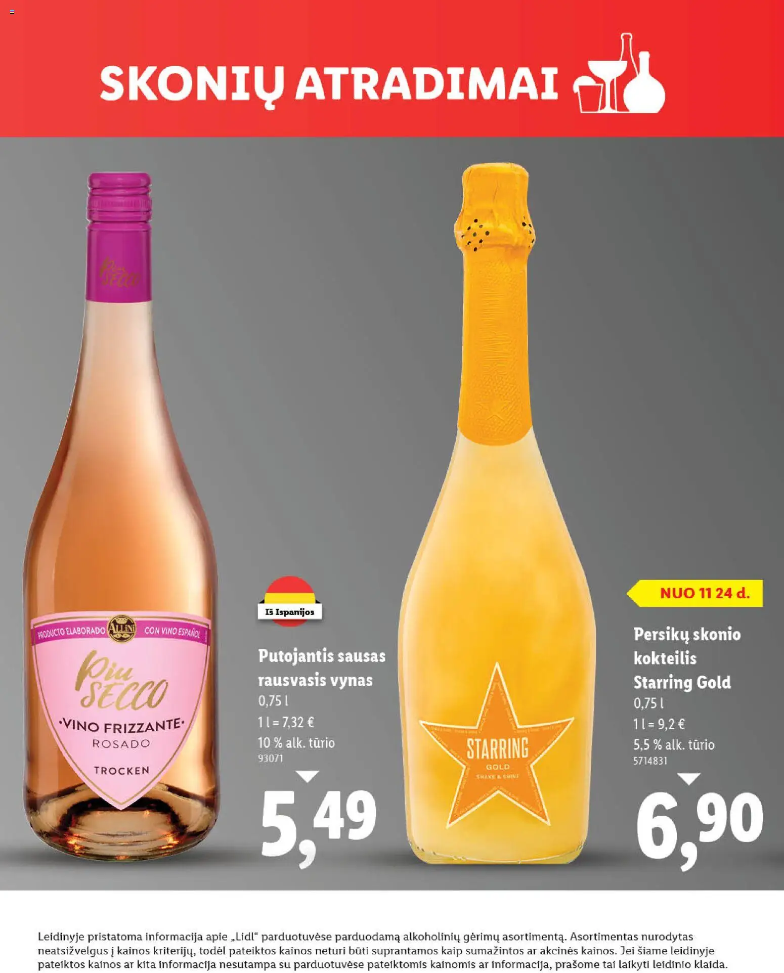 LIDL akcijos nuo 19.11.2025 | Puslapis: 20 | Prekių: Vynas