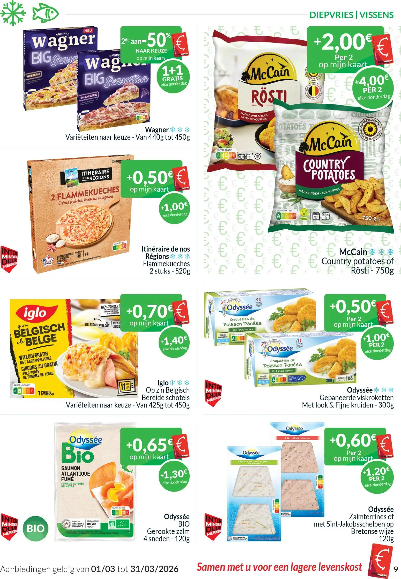 {H1} | Pagina: 9 | Producten: Zalm, NOS, Crème, Salami