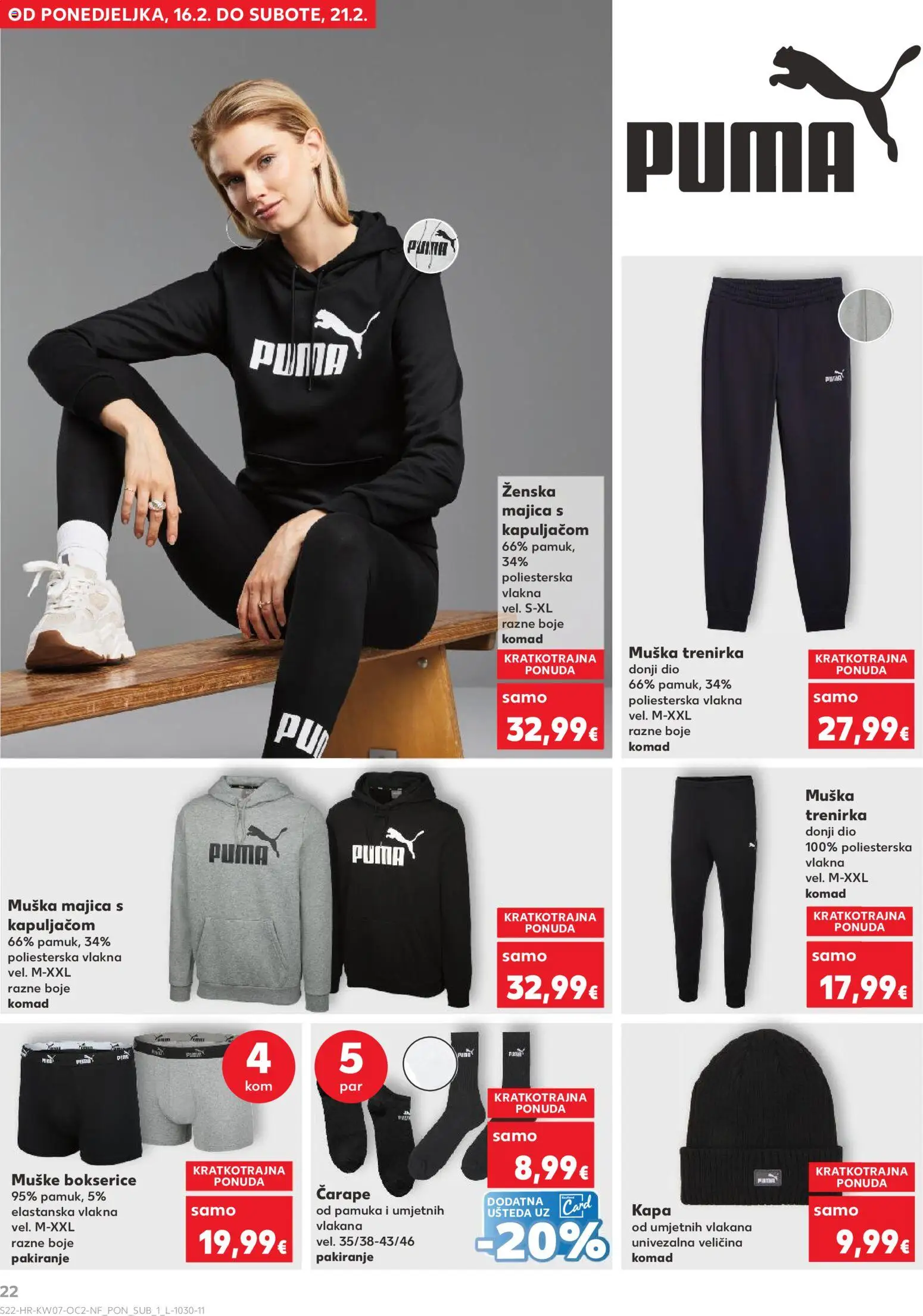 Kaufland HR akciós ujság - amely érvényes a következő dátumtól: 11.02.2026 | Oldal: 22 | Termékek: Dió