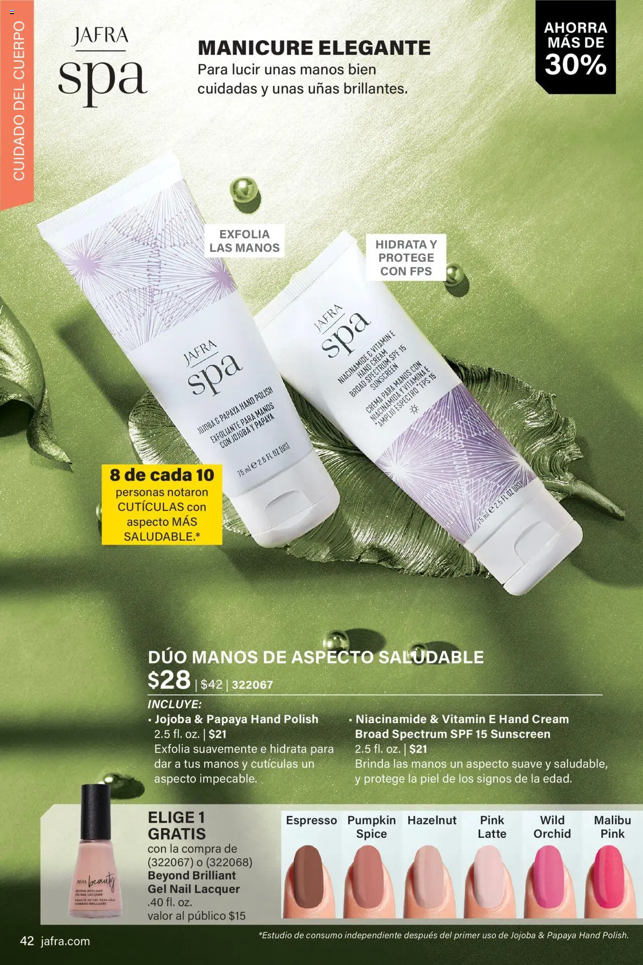 JAFRA folleto │ válido desde el 01.06.2025 | Página: 42 | Productos: Crema, Γαύρος, Crema para manos