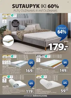 JYSK leidinys galioja nuo 03.03.2026 | Puslapis: 17 | Prekių: Čiužinys