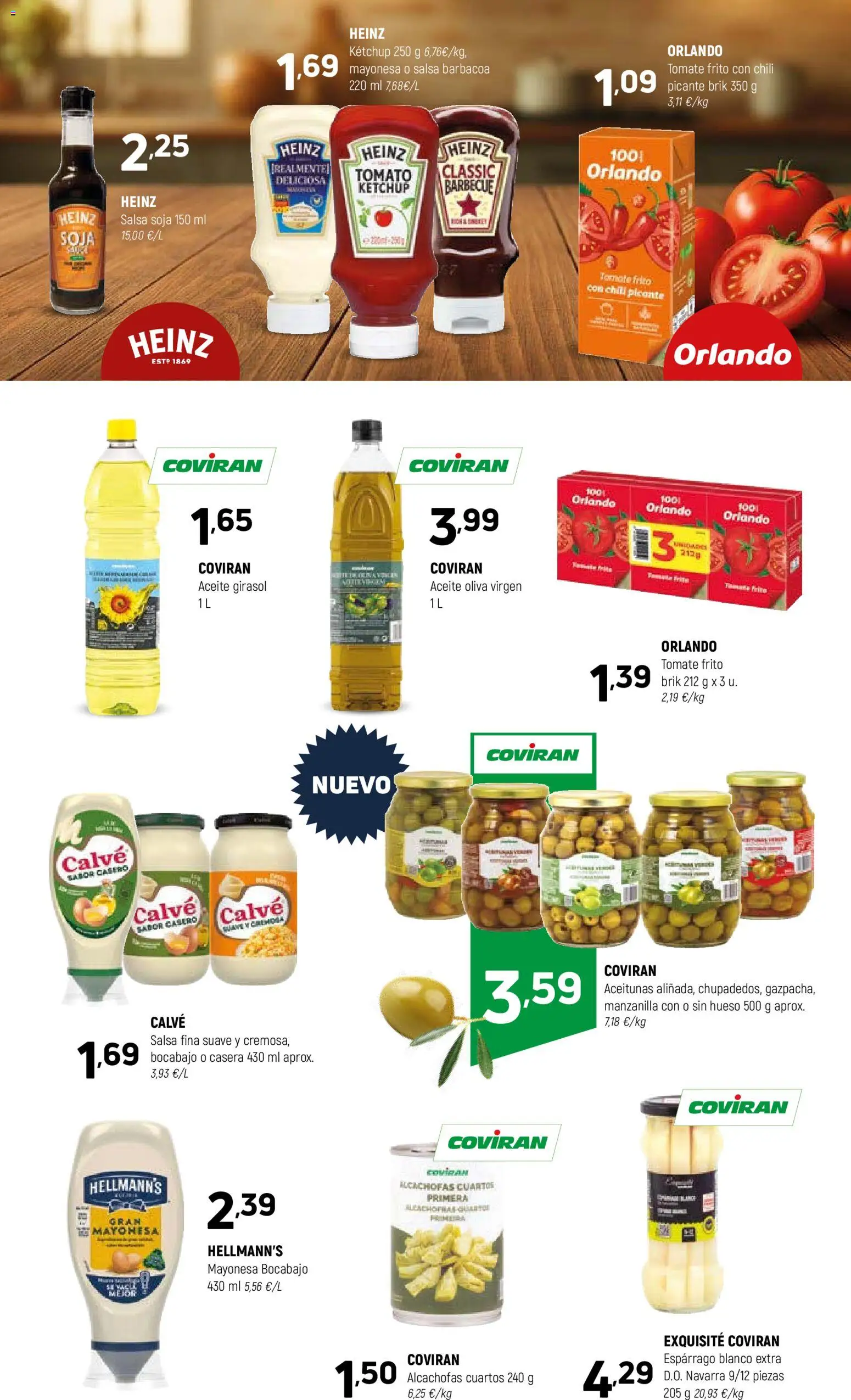 Coviran - La Rioja │ válido desde el 18.11.2025 | Página: 12 | Productos: Aceite, Οθόνη προβολής, Barbacoa