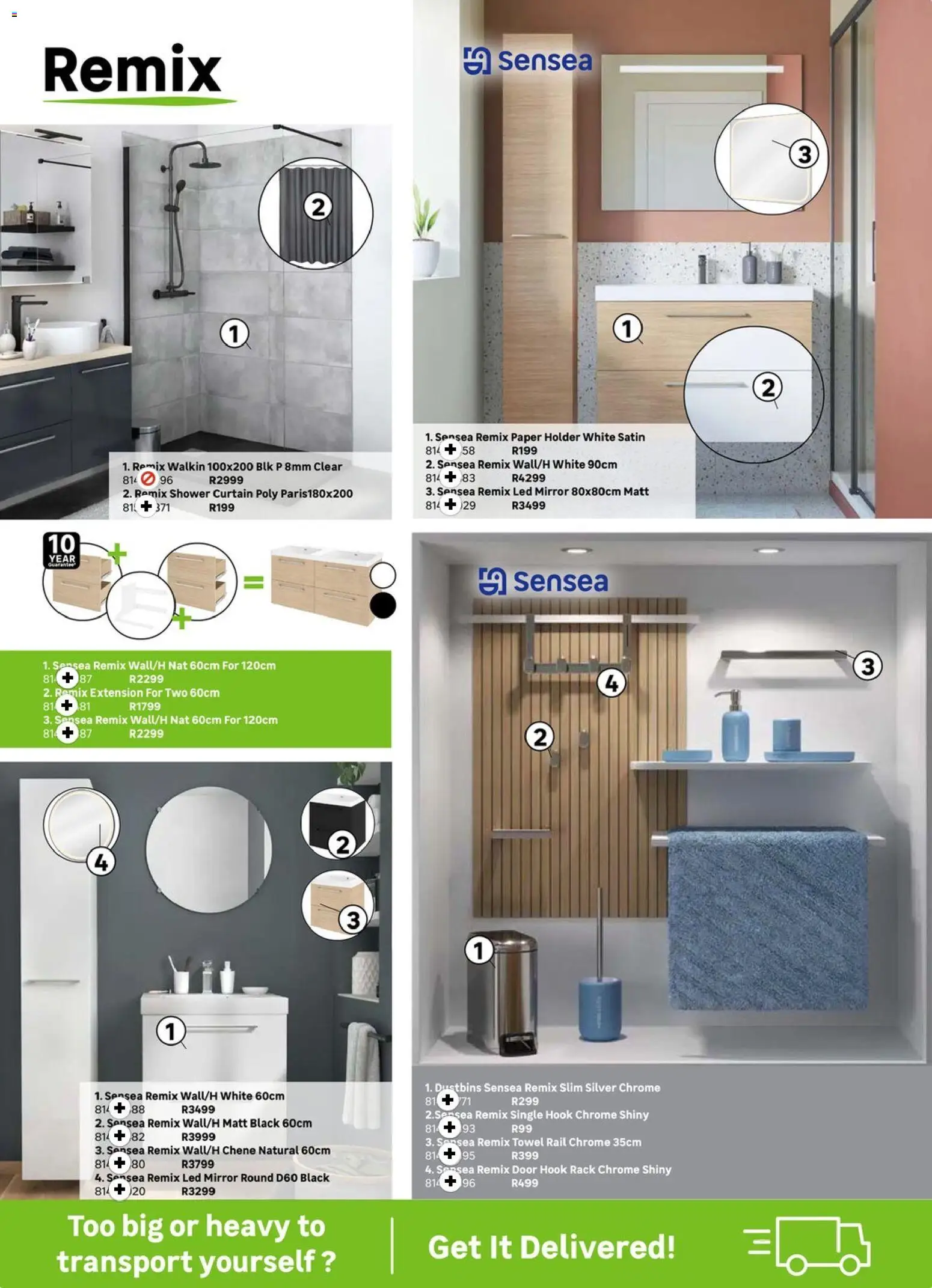 New Leroy Merlin catalogue – valid from 11.04.2026 | Page: 17 | Products: Shower, Mirror, Towel, Paper