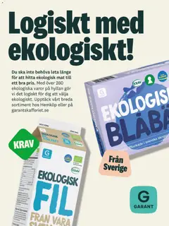 EKOLOGISKA BLÅBÄR, Frysta. Plockade i svenska skogar. - Förhandsvisning av reklamblad från butik Hemköp aktuell från 19.02.2026 | Sida: 31 | Produkter: Blåbär