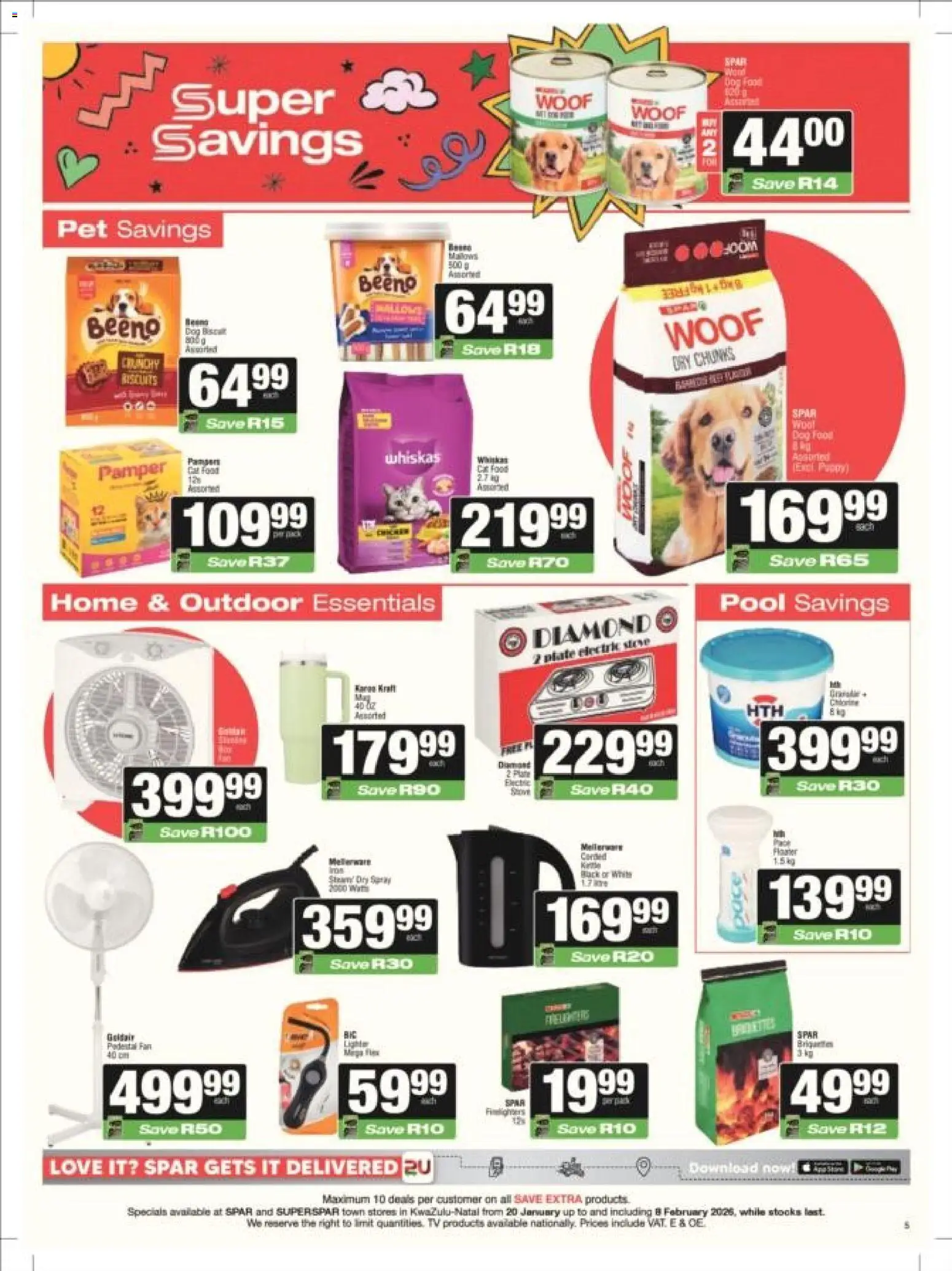 New Superspar catalogue – valid from 20.01.2026 | Page: 15 | Products: TV, Cat food, Dog food