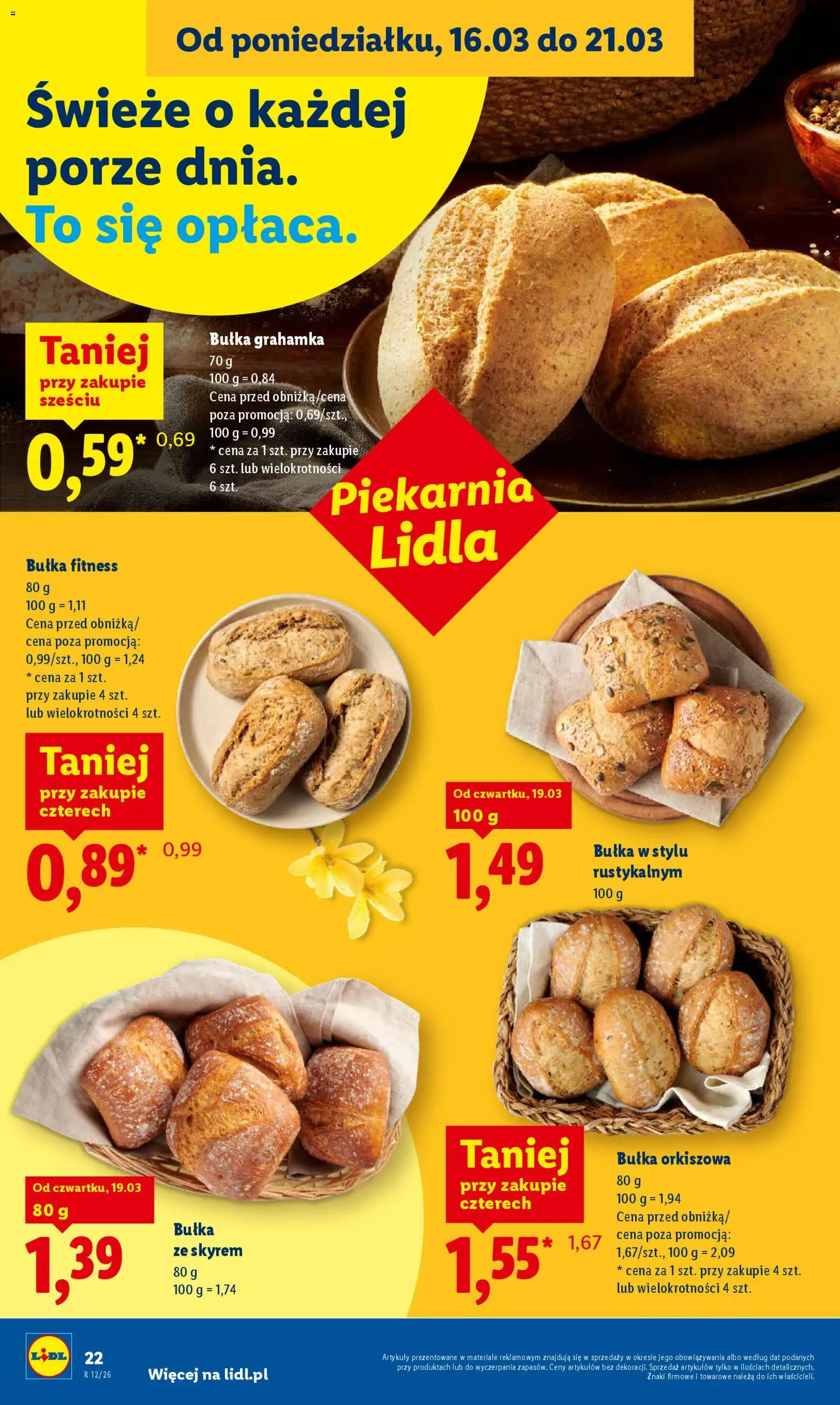 Lidl Polsko leták od 19.03.2026 | Strana: 22