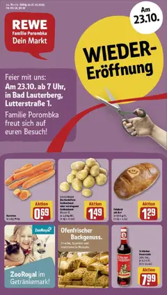 Rewe prospekt Bad Lauterberg	 ab 26.10.2025 gültig
