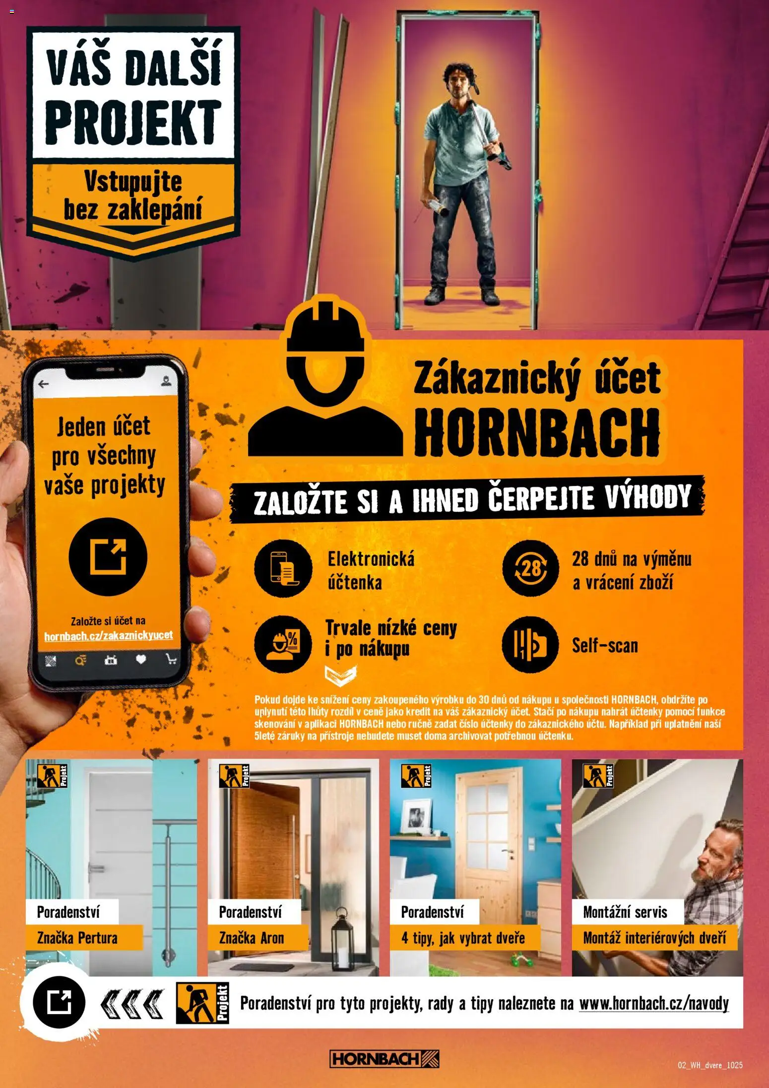 HORNBACH leták - Dveře od 22.10.2025 | Strana: 2