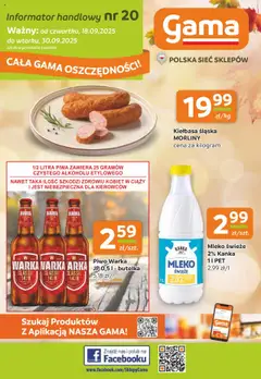 Pogląd oferty "Gama Gazetka" - ważna od 18.09.2025