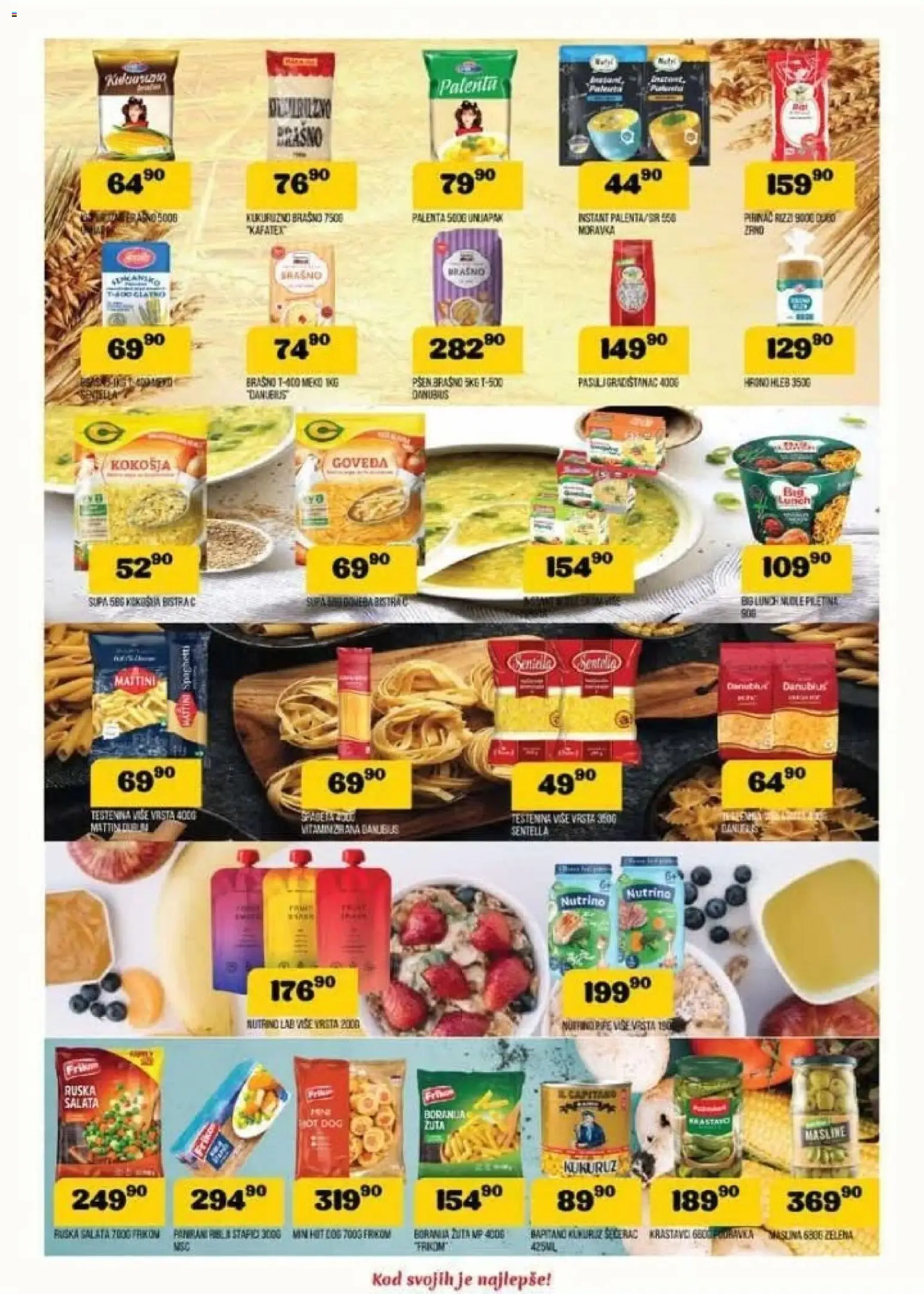 VP Dima katalog - važi od 20.11.2025 | Strana: 2 | Proizvode: Krastavci, Salata, Brašno, Hleb