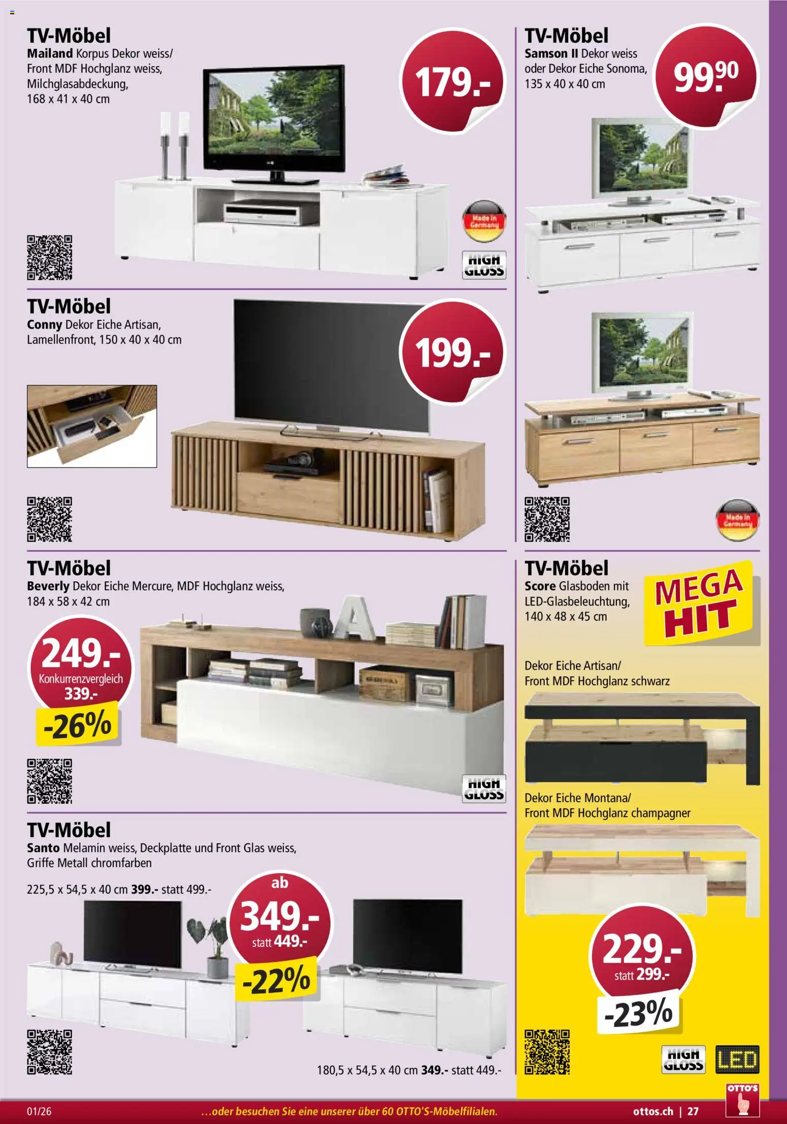 Otto's Aktionen Möbelflyer – gültig ab 01.01.2026 | Seite: 27