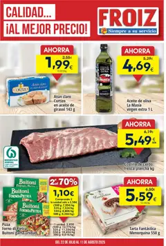 Vista previa Froiz folleto válido desde el 22.07.2025