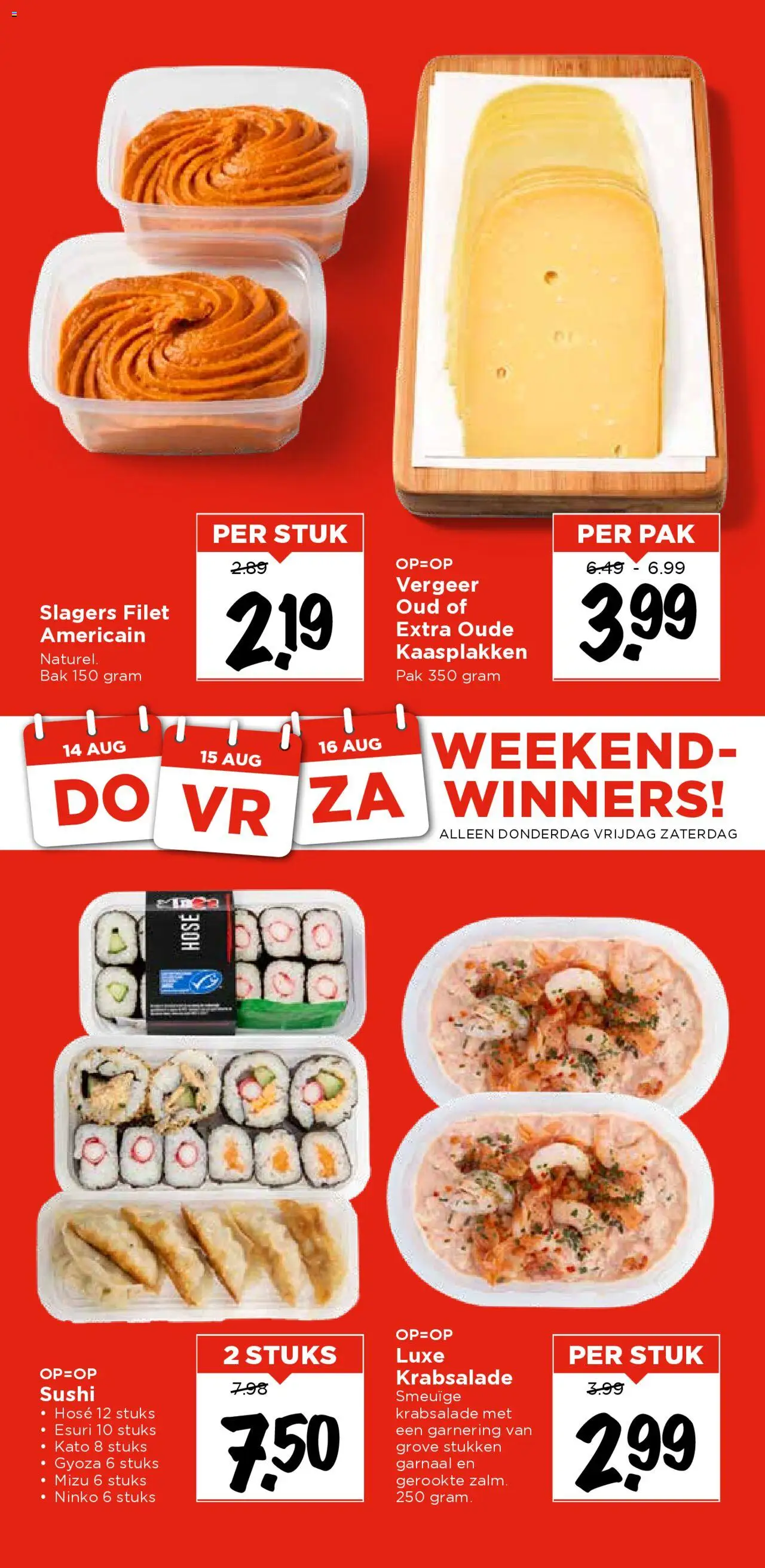  | Pagina: 38 | Producten: Sushi