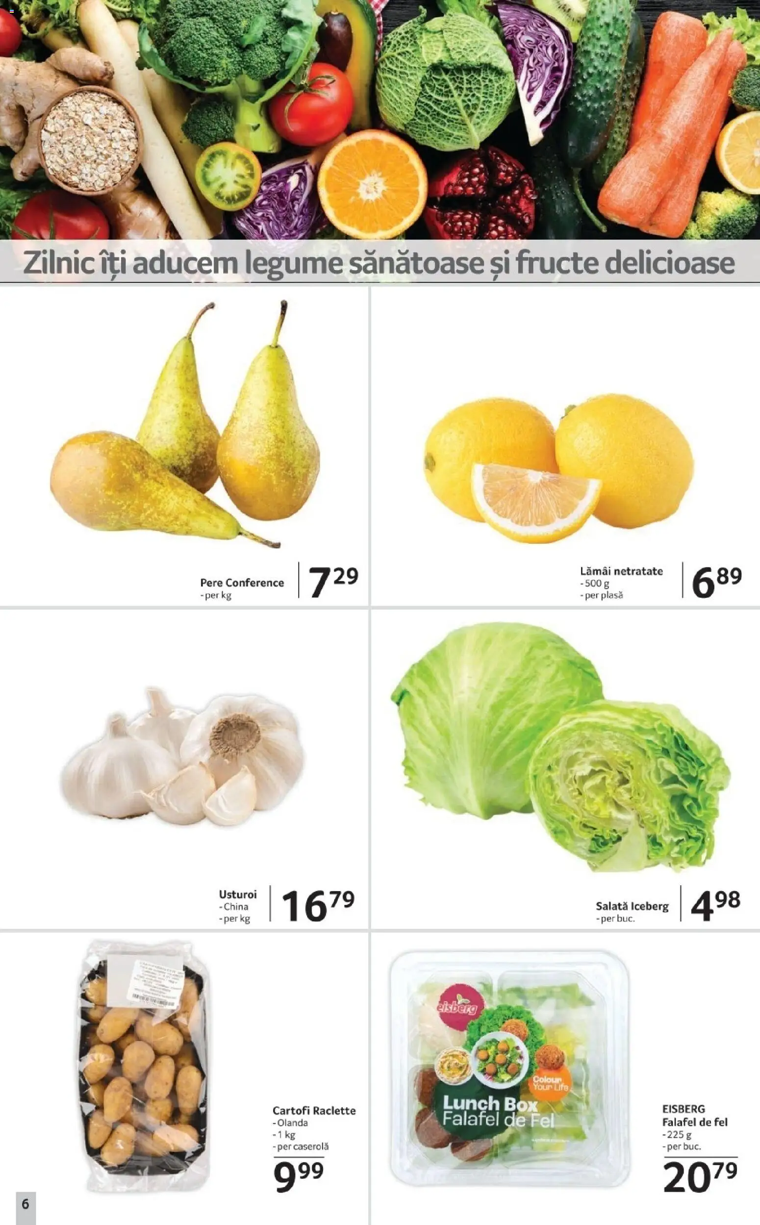 Noul catalog Selgros – valabil de la 28.11.2025 | Pagină: 6 | Produse: Salată, Cartofi, Fructe, Usturoi