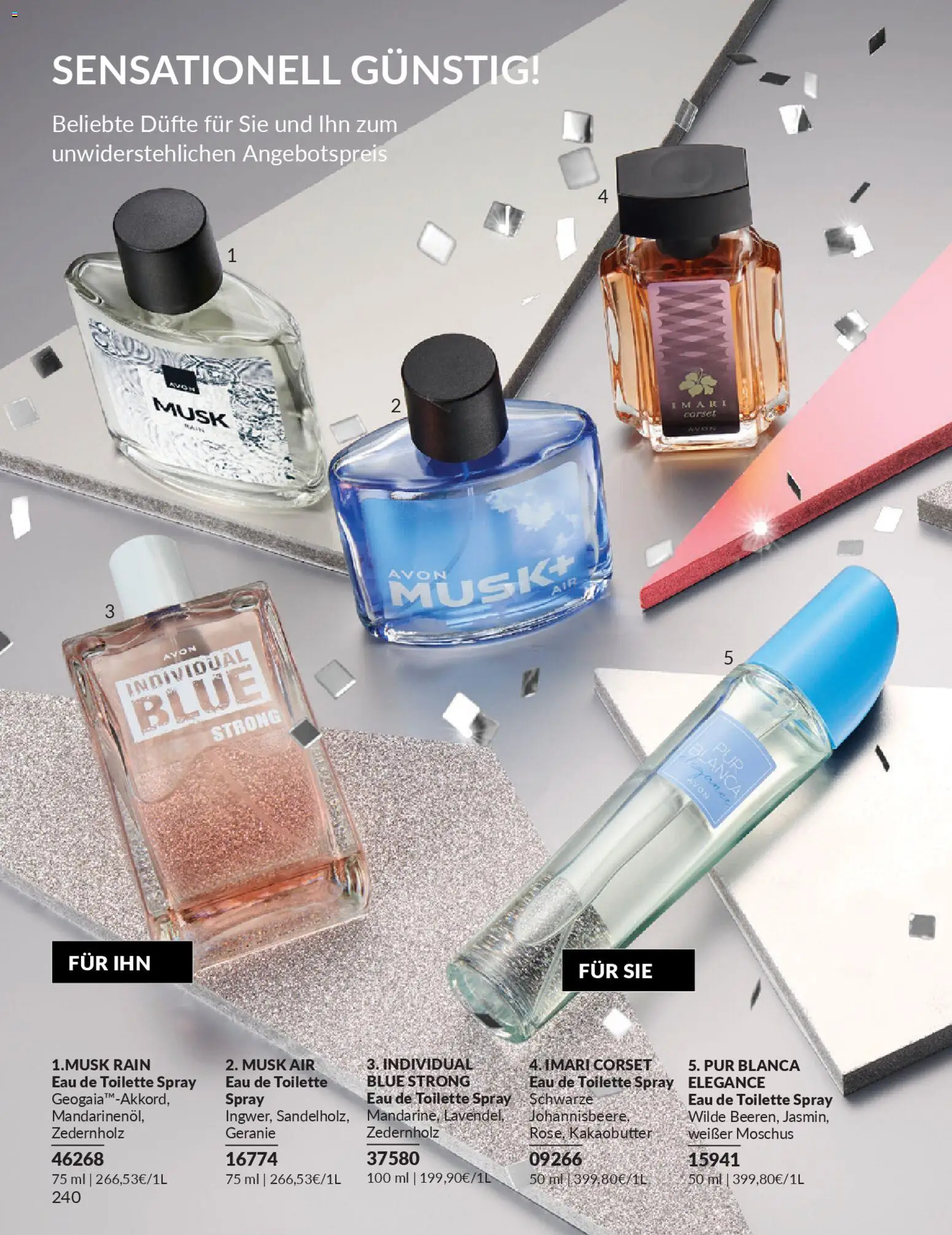 AVON Katalog Dezember 2025 – gültig ab 01.12.2025 | Seite: 242 | Produkte: Toilette, Eau de Toilette