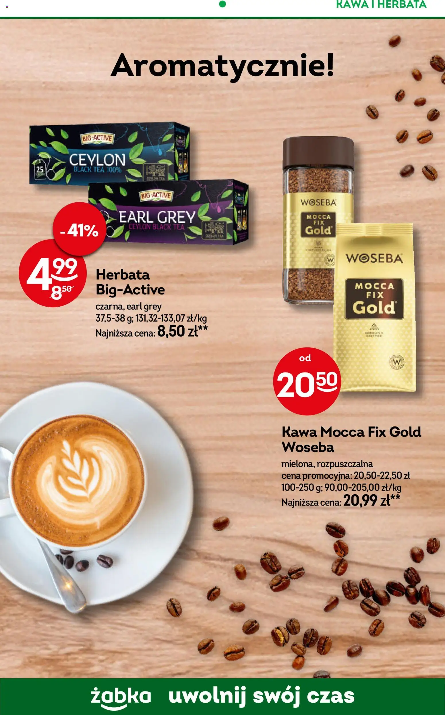 Żabka Gazetka - Codzienne produkty od 14.01.2026 | Strona: 15 | Produkty: Kawa, Herbata