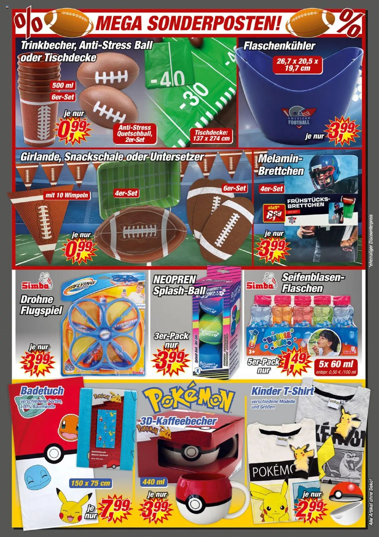 Posten Börse Prospekt - gültig ab dem 23.08.2025 | Seite: 7 | Produkte: Football, Drohne