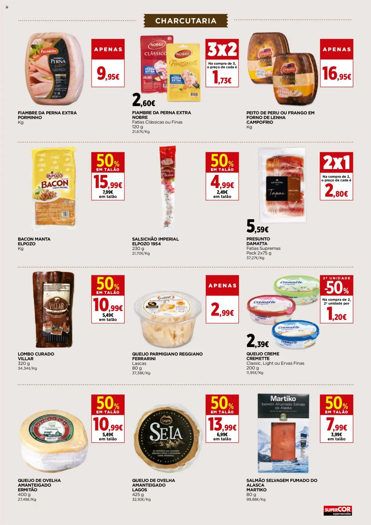 El Corte Ingles folheto │ válido de 03.10.2025 | Página: 5 | Produtos: Bacon, Frango, Salmão, Presunto