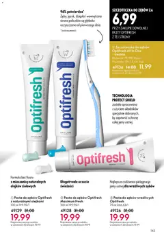 Pogląd oferty "Oriflame Katalog 5 2026" - ważna od 25.03.2026 | Strona: 143 | Produkty: Pasta do zębów, Szczoteczka do zębów