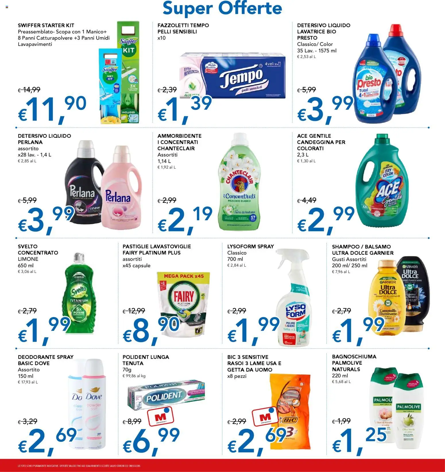 Volantino Migross del 06.11.2025 | Pagina: 15 | Prodotti: Illuminante, Shampoo, Lavatrice, Scopa