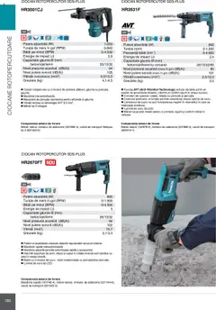 Ofertele Makita valabile de la 08.01.2025 | Pagină: 180 | Produse: Valiză, Ciocan rotopercutor, Mâner