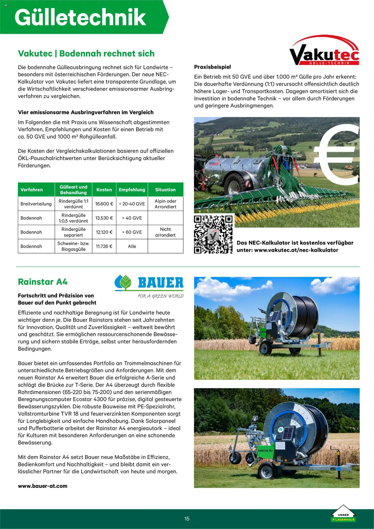 Lagerhaus Grünland-Kompetenz erfahren gültig ab 01.10.2025 | Seite: 15