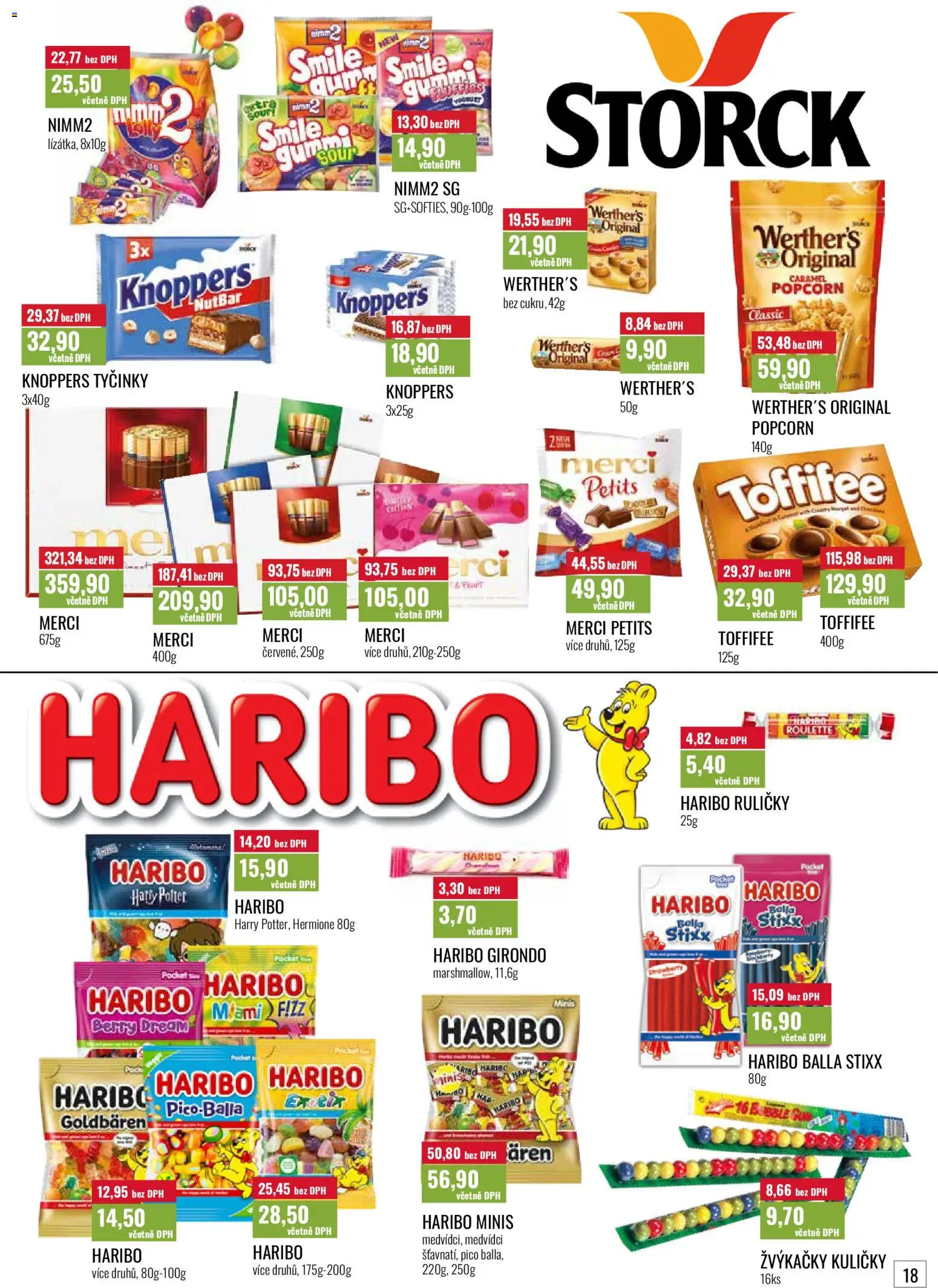Ratio leták od 01.04.2026 | Strana: 19 | Produkty: Knoppers, Tyčinky, Popcorn, Harry Potter