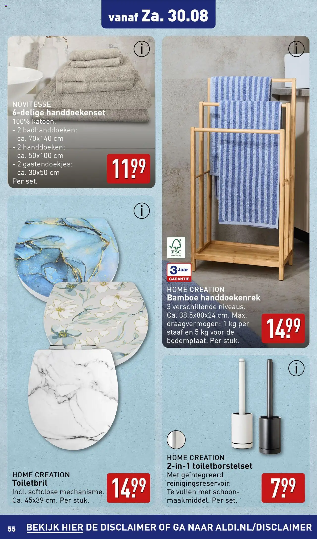  | Pagina: 55 | Producten: Handdoeken
